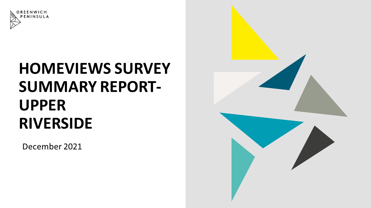 HomeViews Greenwich Peninsula Survey Report